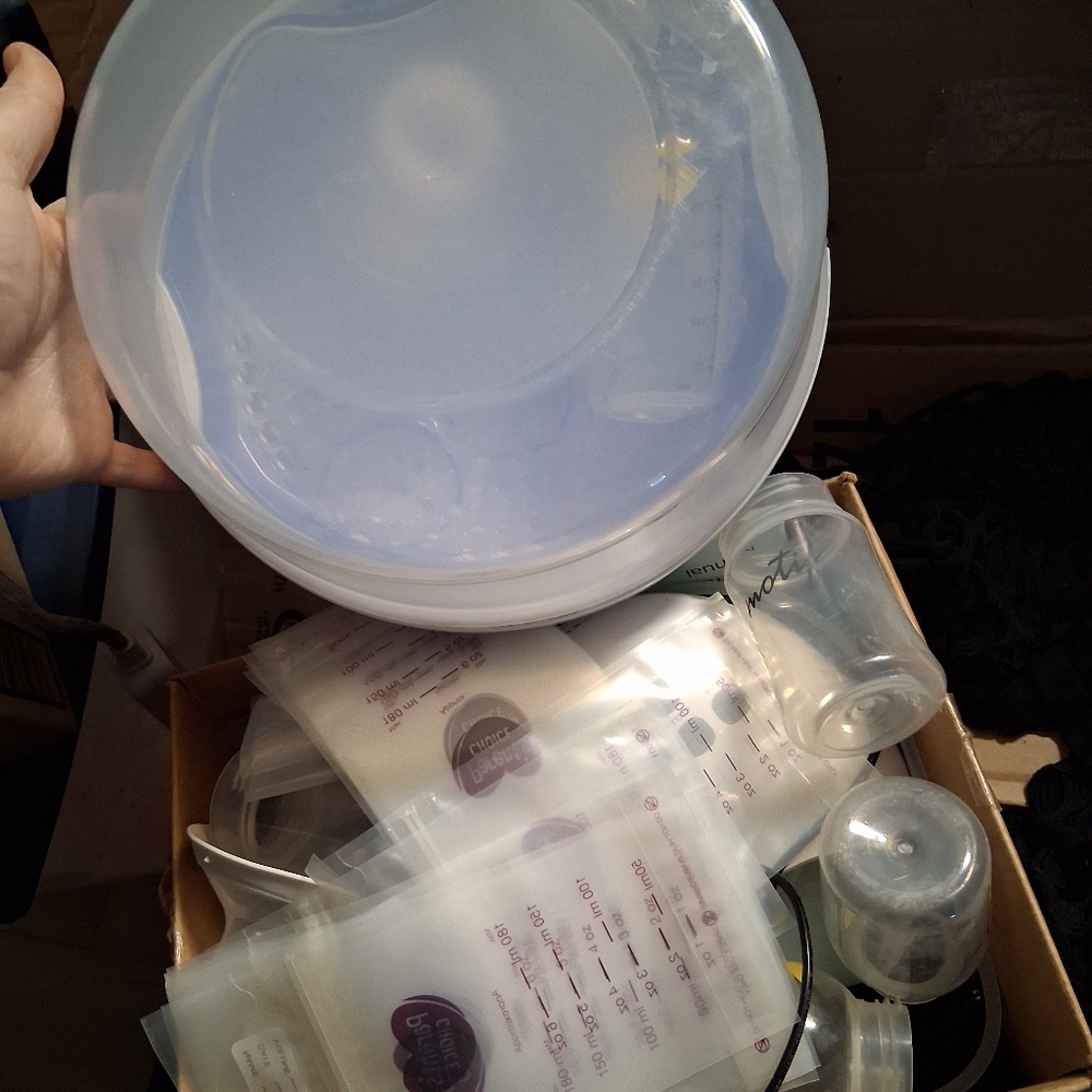 Breast Pump Accessories Complete  Setup